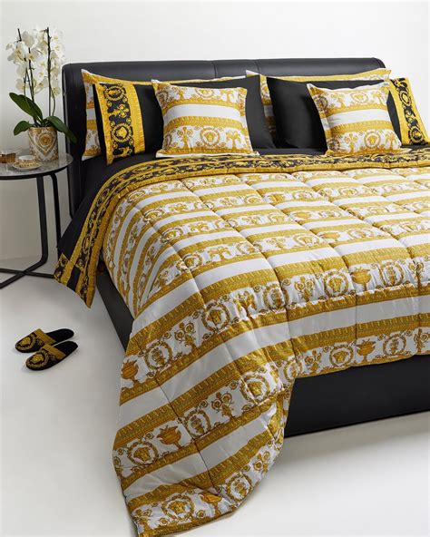 versace bedding set sale|versace comforter set queen.